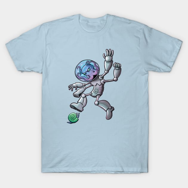 Octobot T-Shirt by Fushiznick